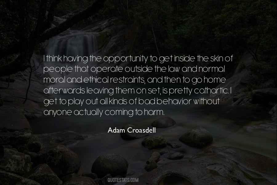 Quotes About People's Bad Behavior #1076807
