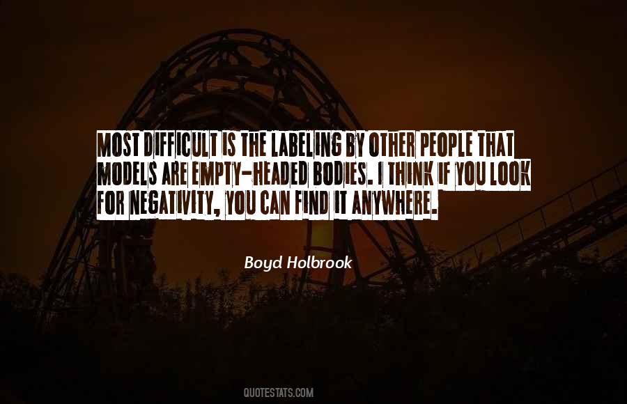 Quotes About People's Negativity #1111854