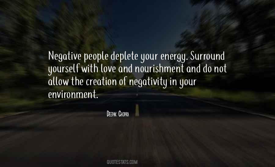 Quotes About People's Negativity #1125004