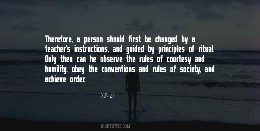 Quotes About Rules Of Society #1331078