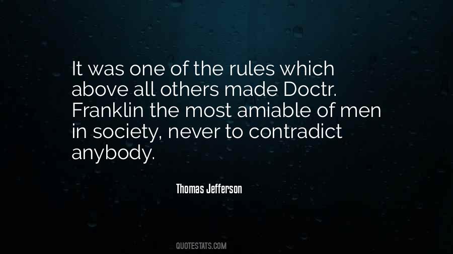 Quotes About Rules Of Society #42656