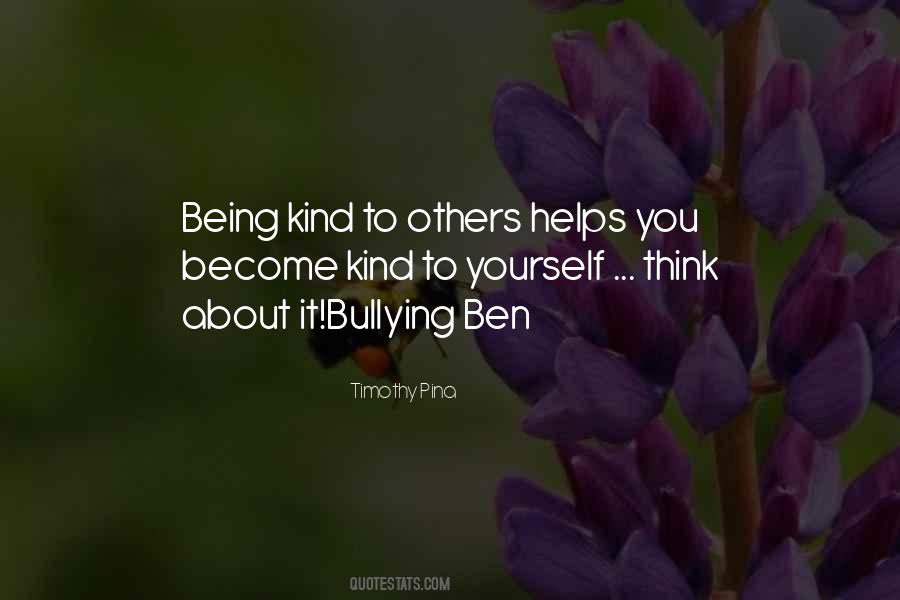 Quotes About About Being Yourself #34824