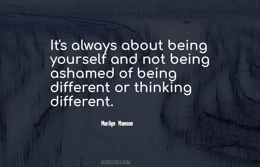 Quotes About About Being Yourself #58796