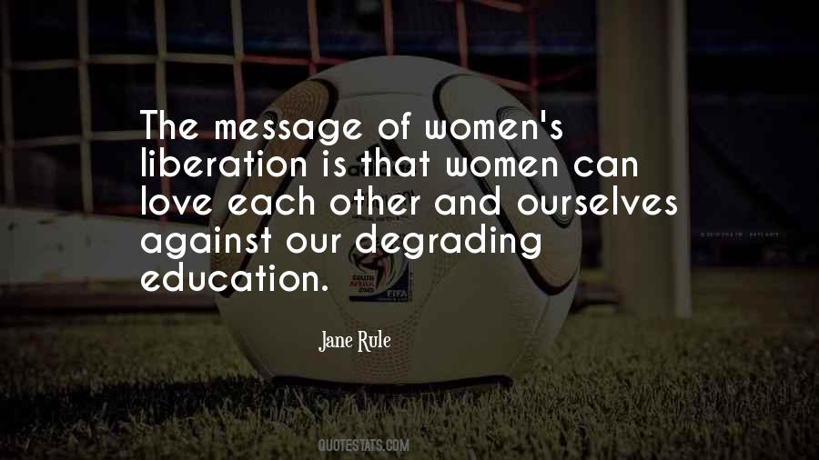 Quotes About Women's Education #1441470