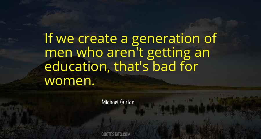 Quotes About Women's Education #431021