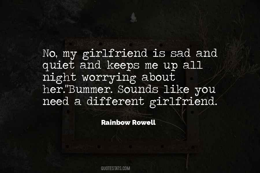 Quotes About Bummer #561360