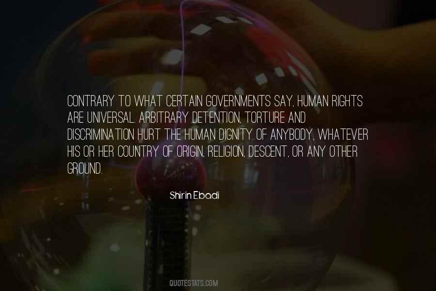 Quotes About Human Dignity #1270320