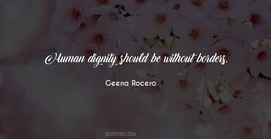 Quotes About Human Dignity #1850558