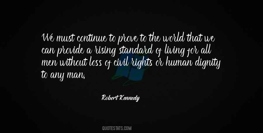 Quotes About Human Dignity #304082