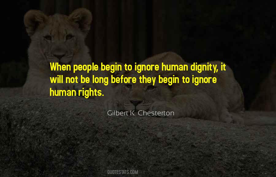 Quotes About Human Dignity #813151