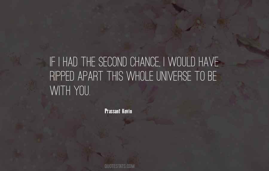 Quotes About Second Chance At Love #120935