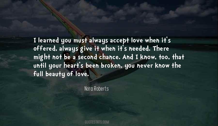 Quotes About Second Chance At Love #477477