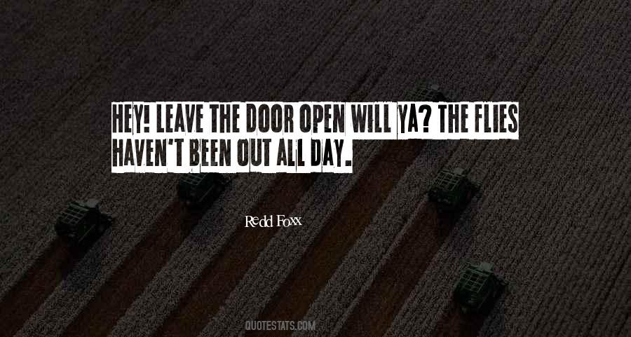 Leave The Door Quotes #1495016