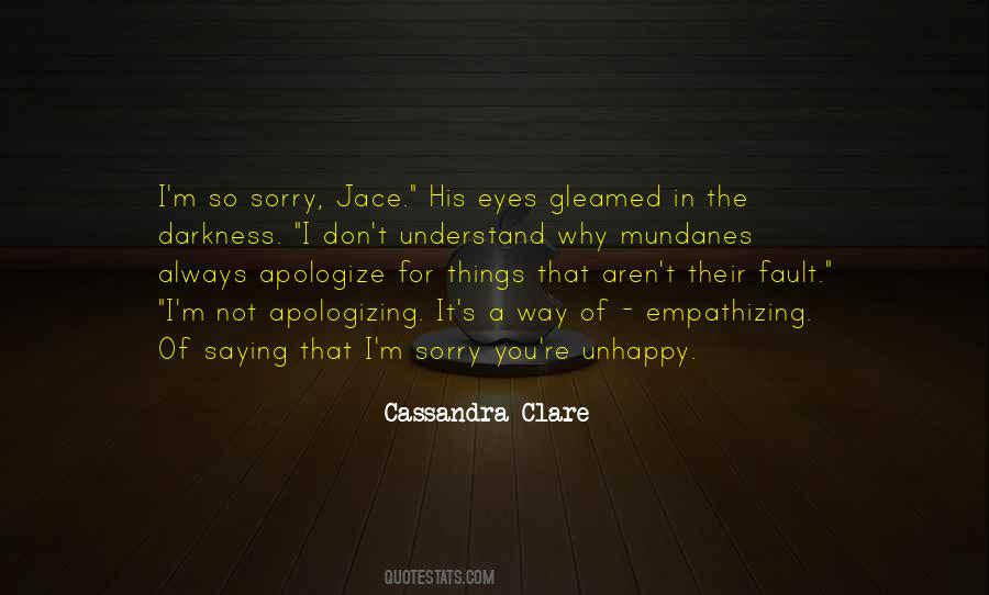 Quotes About Apologizing #1111688