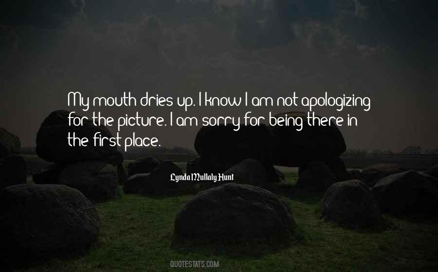 Quotes About Apologizing #523621
