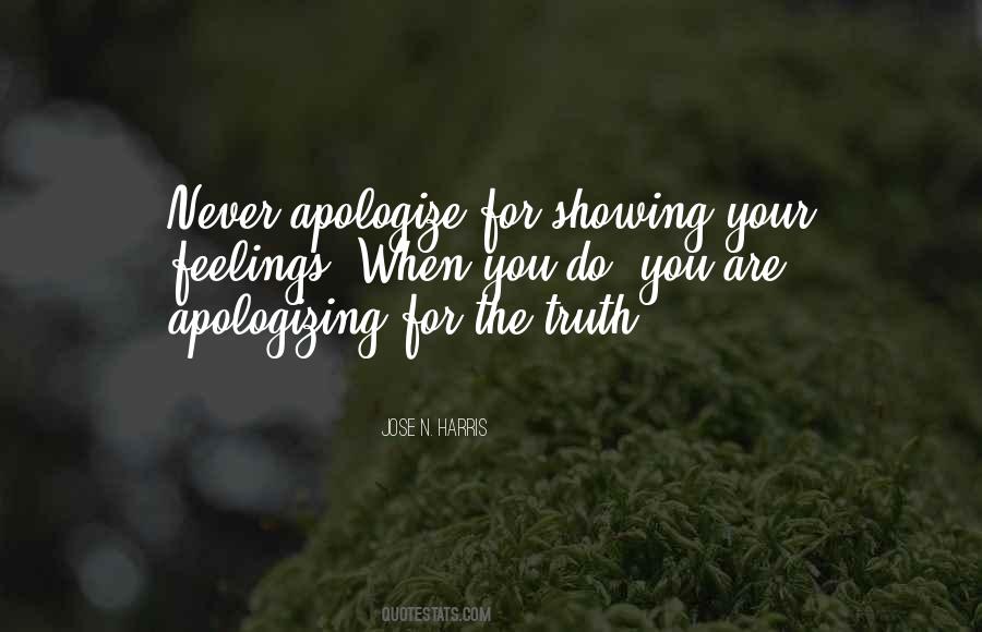 Quotes About Apologizing #636405