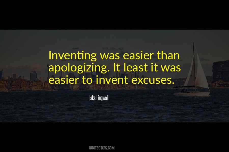 Quotes About Apologizing #805788