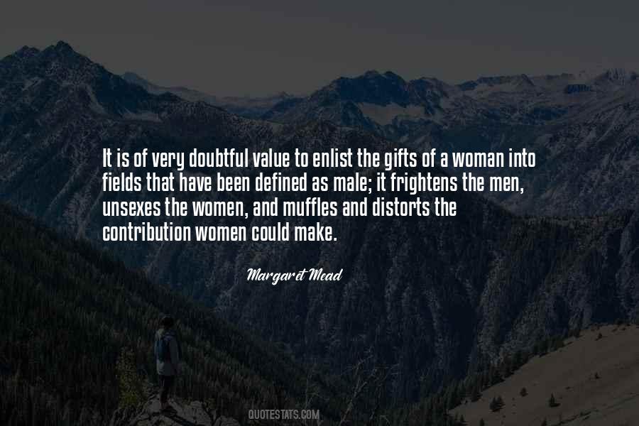 Quotes About Women's Value #1006153