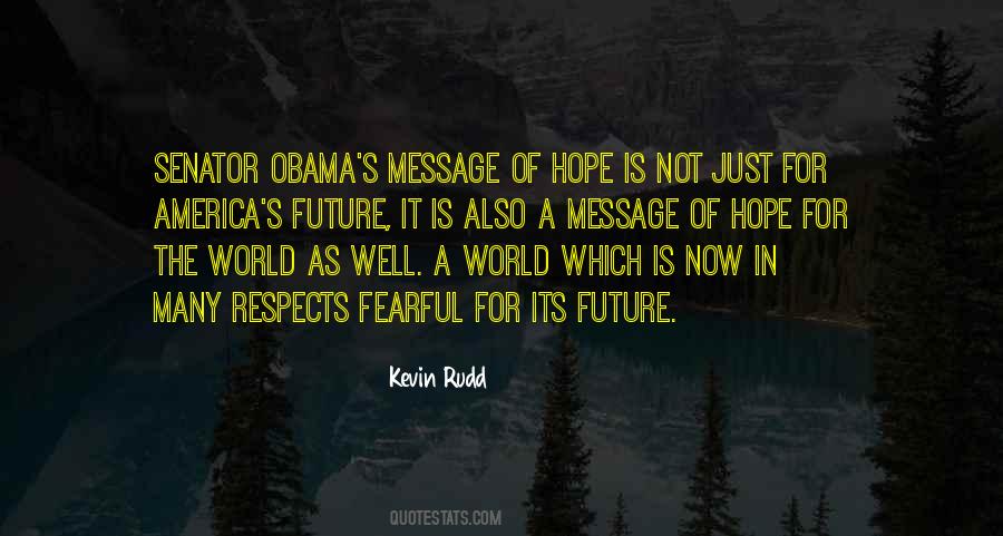 Quotes About Hope For The World #1456788
