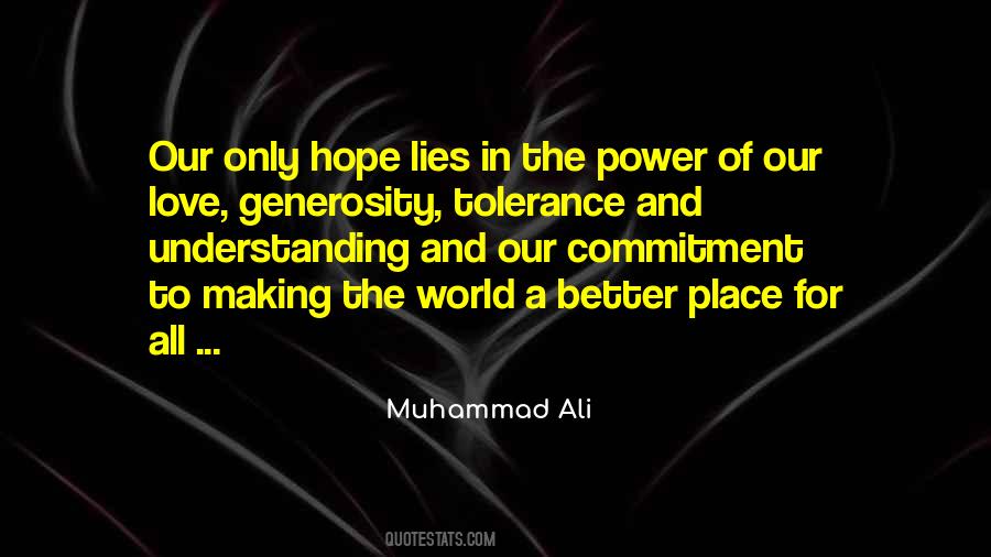 Quotes About Hope For The World #317558