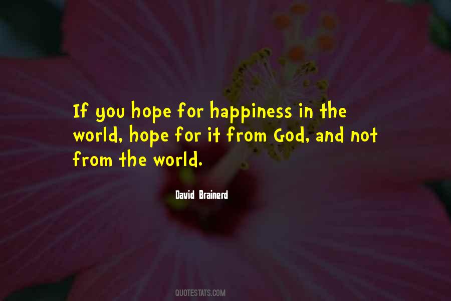 Quotes About Hope For The World #86486