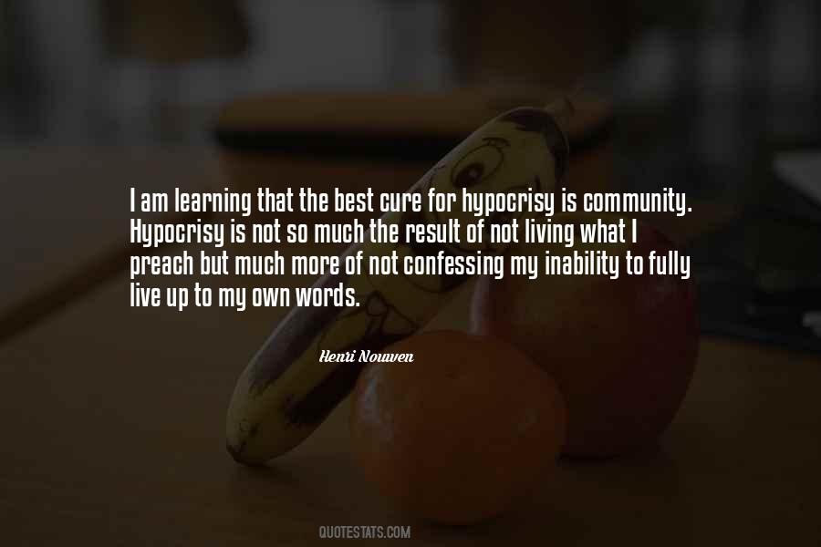 Quotes About Community And Learning #1415125