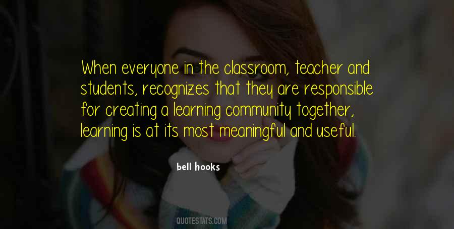 Quotes About Community And Learning #1635360