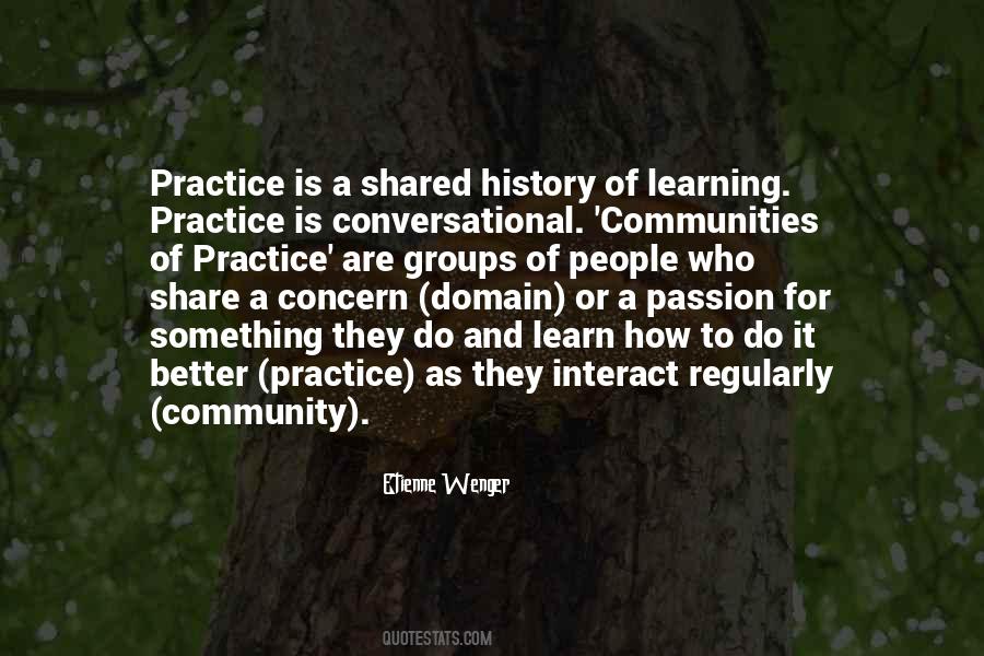 Quotes About Community And Learning #1704455