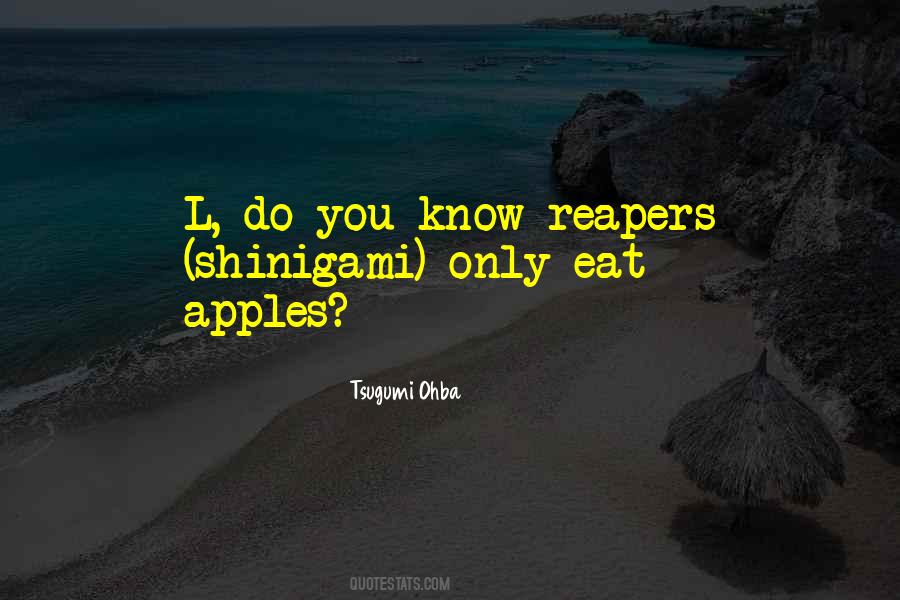 Quotes About Reapers #815061