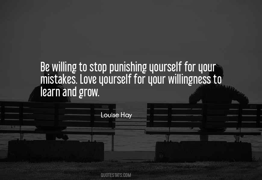 Quotes About Punishing Yourself #946911