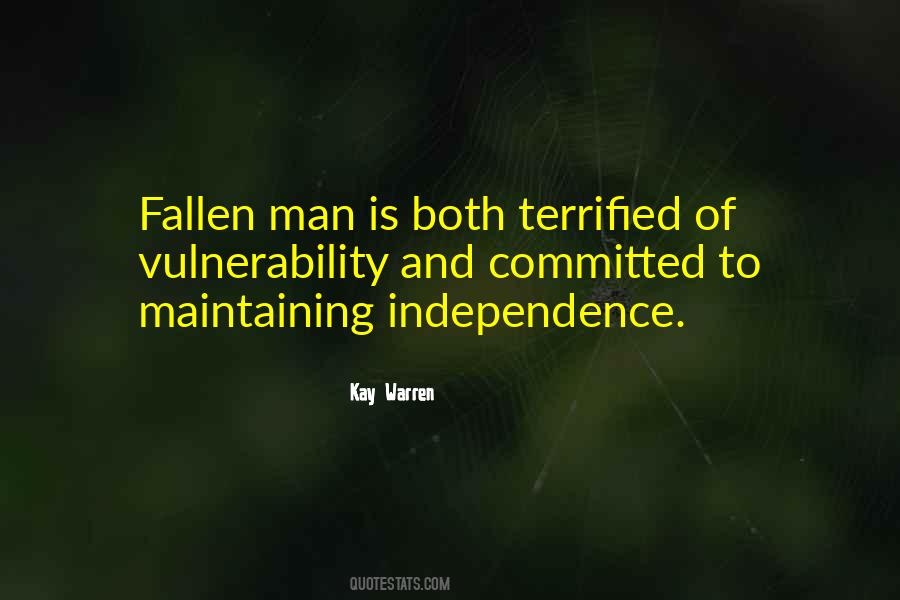 Fallen Man Quotes #1421135