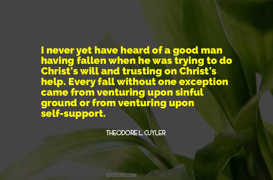 Fallen Man Quotes #175731