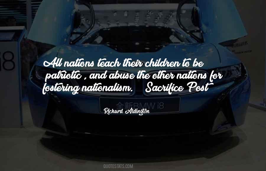 Quotes About Patriotic Sacrifice #508305