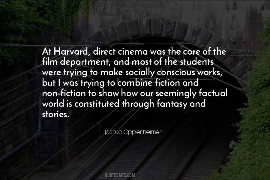 Quotes About Harvard #261082