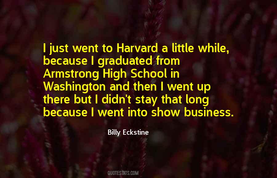 Quotes About Harvard #432835