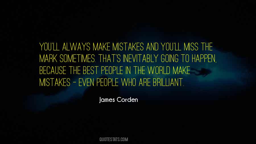 Quotes About Mistakes Happen #1053802