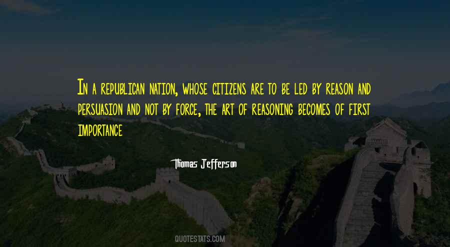 Art Of Persuasion Quotes #1343942