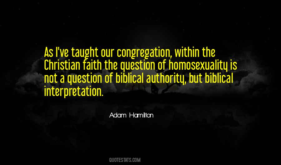 Biblical Authority Quotes #975561