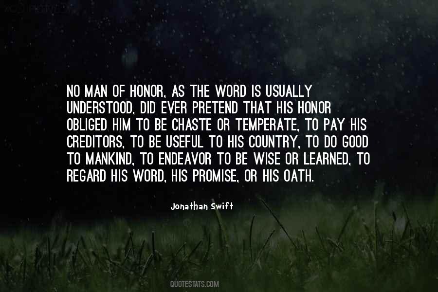 Quotes About Word Of Honor #235829