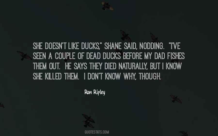 Quotes About Ducks #427788