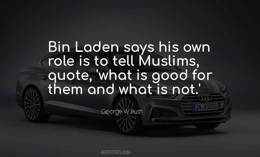 Quotes About Bin Laden #1028646