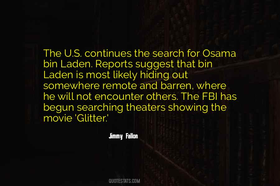 Quotes About Bin Laden #847581