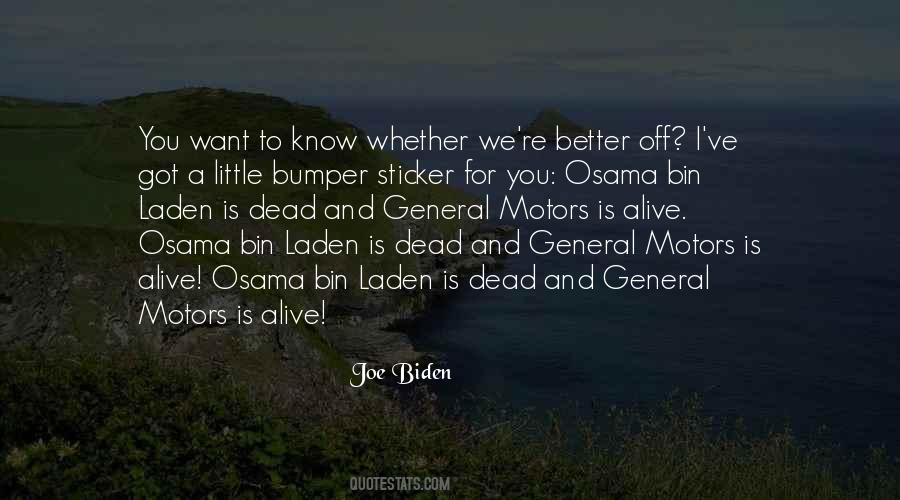 Quotes About Bin Laden #917802