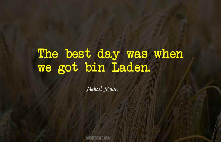 Quotes About Bin Laden #986651