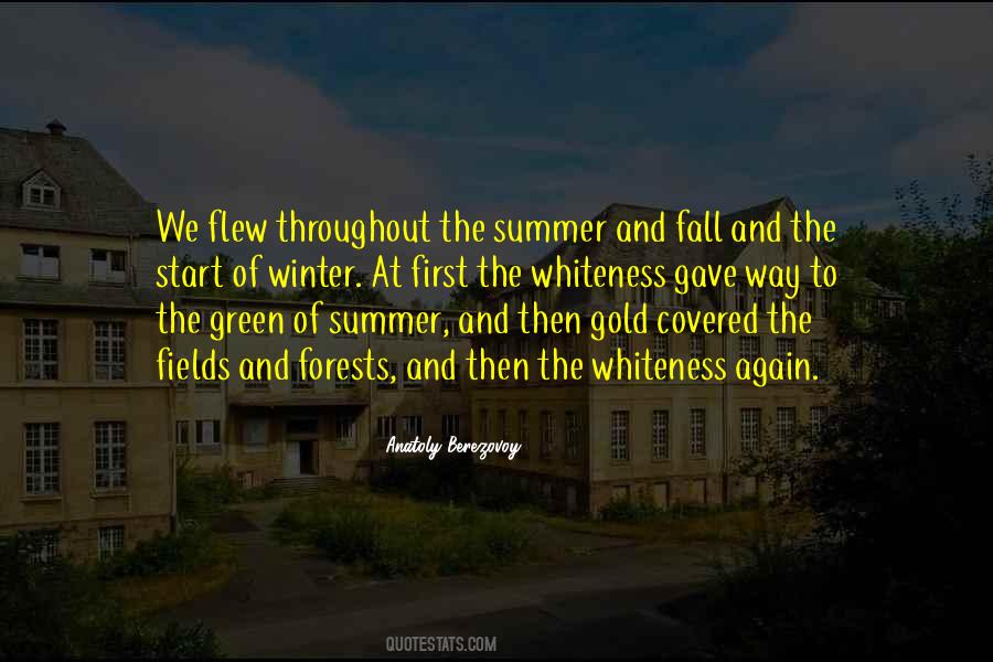 Quotes About Summer And Fall #1062008