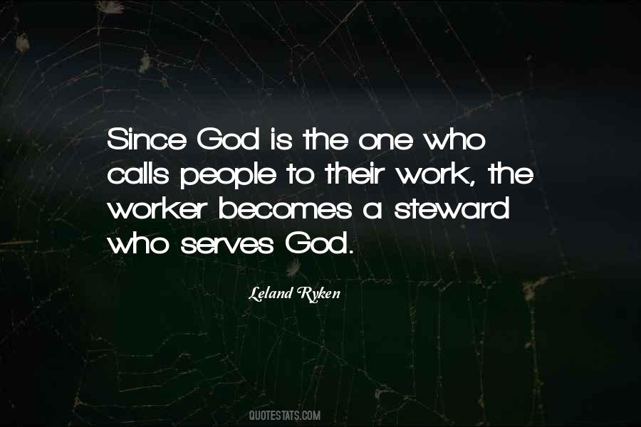 Quotes About Steward #178993