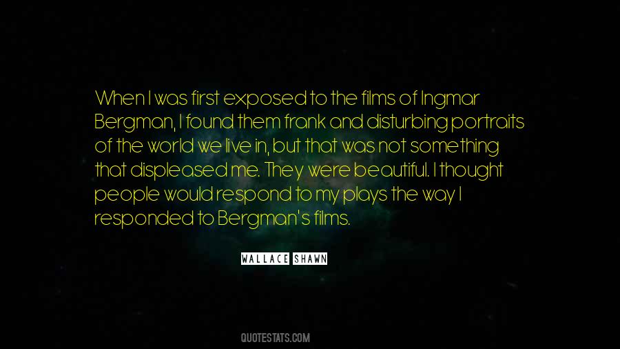 Disturbing People Quotes #1025377