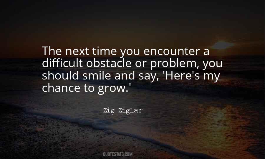 Quotes About Chance Encounters #532762