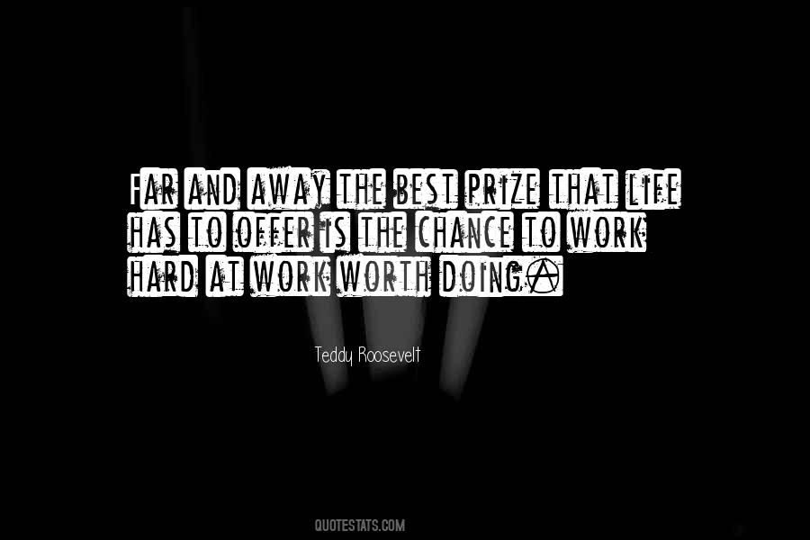 Quotes About Value Of Hard Work #1243840