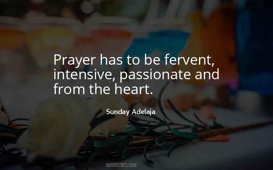 Quotes About Fervent Prayer #1096875